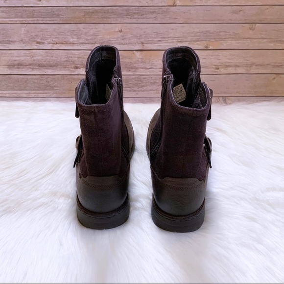 UGG Men’s Messner Waterproof Stout Moto Boots - Picture 3 of 8